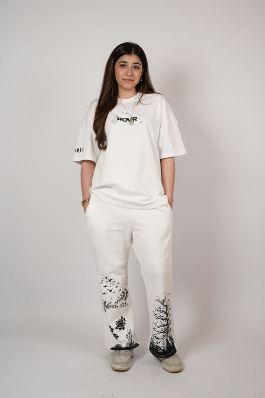 Midnight White Trouser