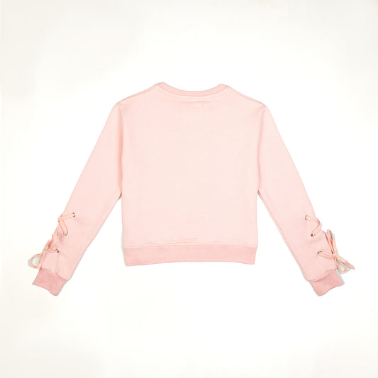 "BabyPink" Crop Sweatshirt