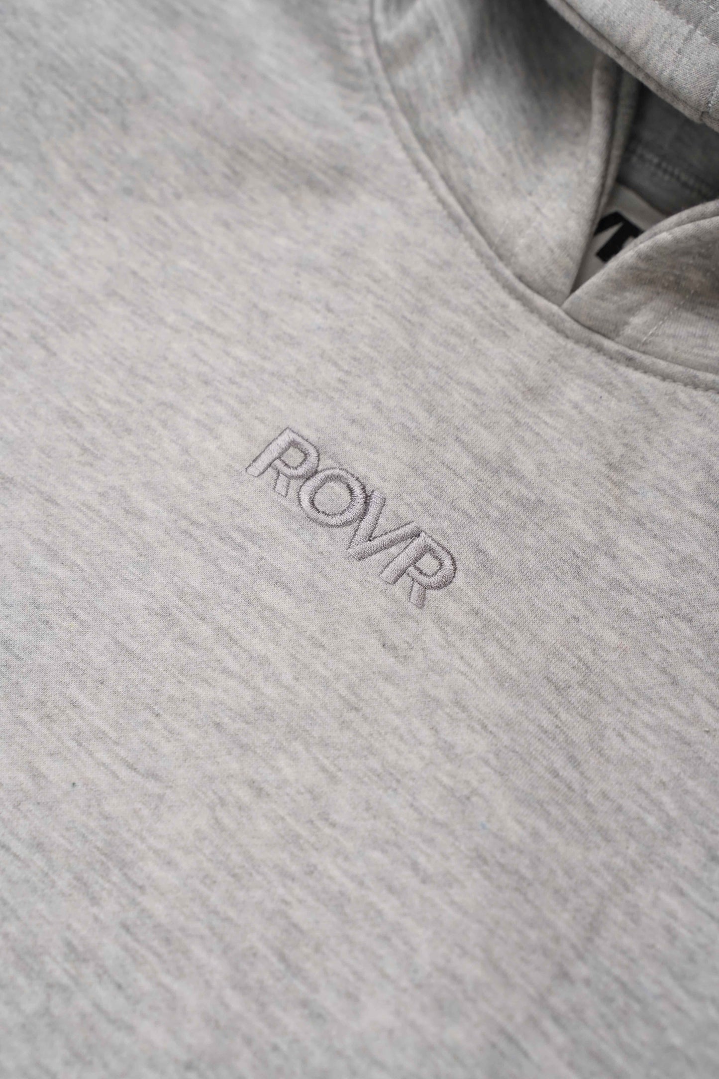 Heather Grey Logo Hoodie