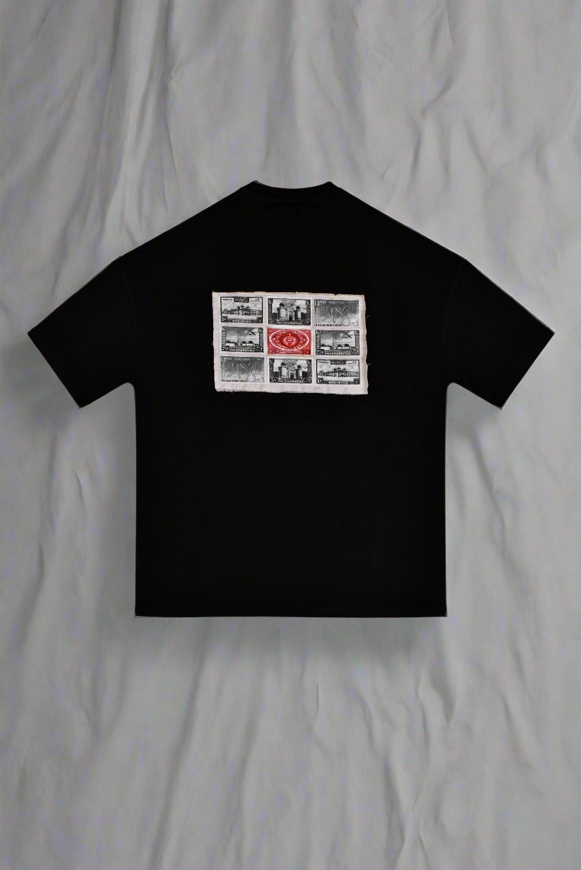 "DaakTicket" Oversized Logo T-shirt