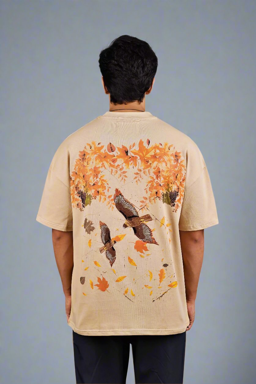 "Shikra" Drop Shoulder T-shirt