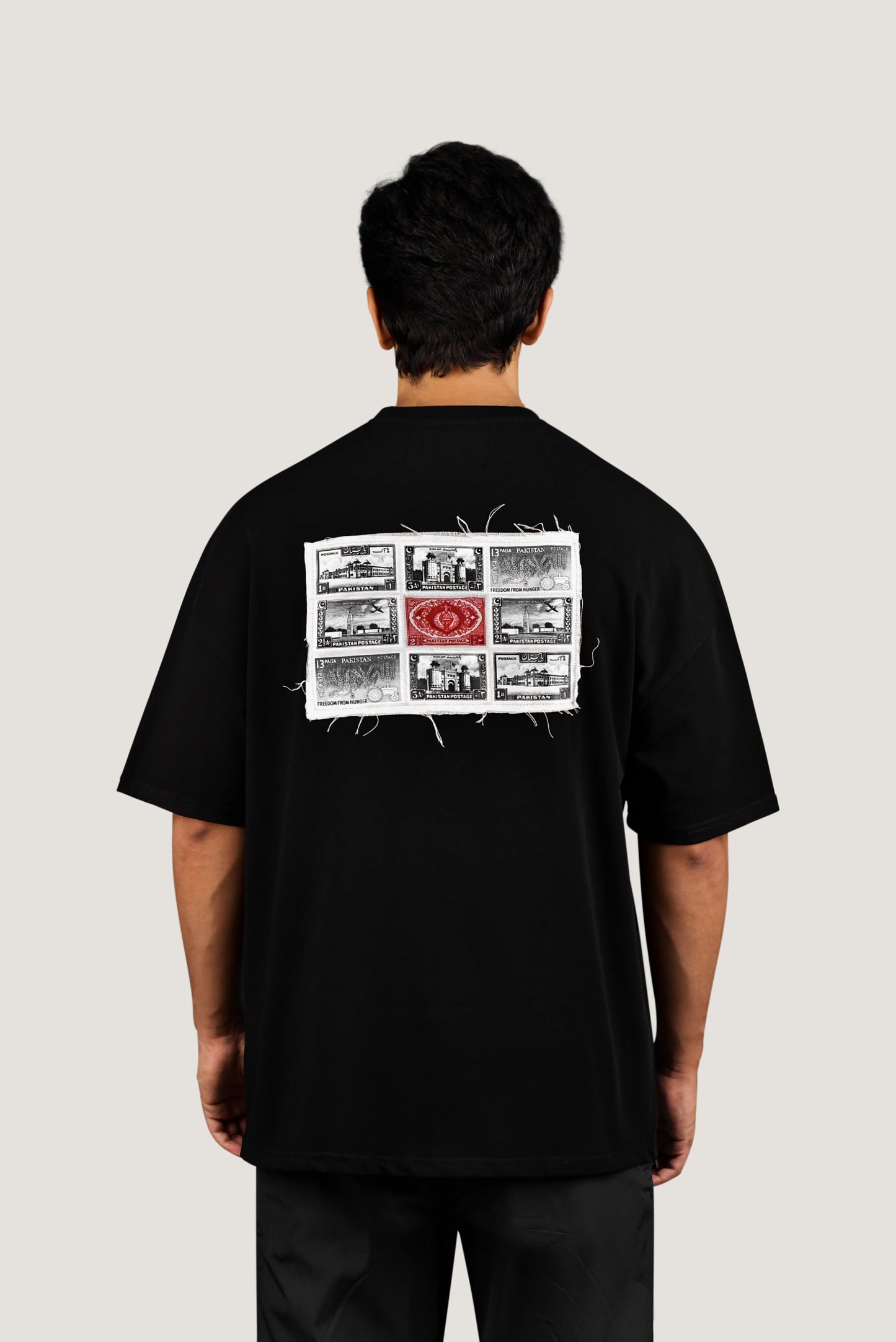 "DaakTicket" Oversized Logo T-shirt