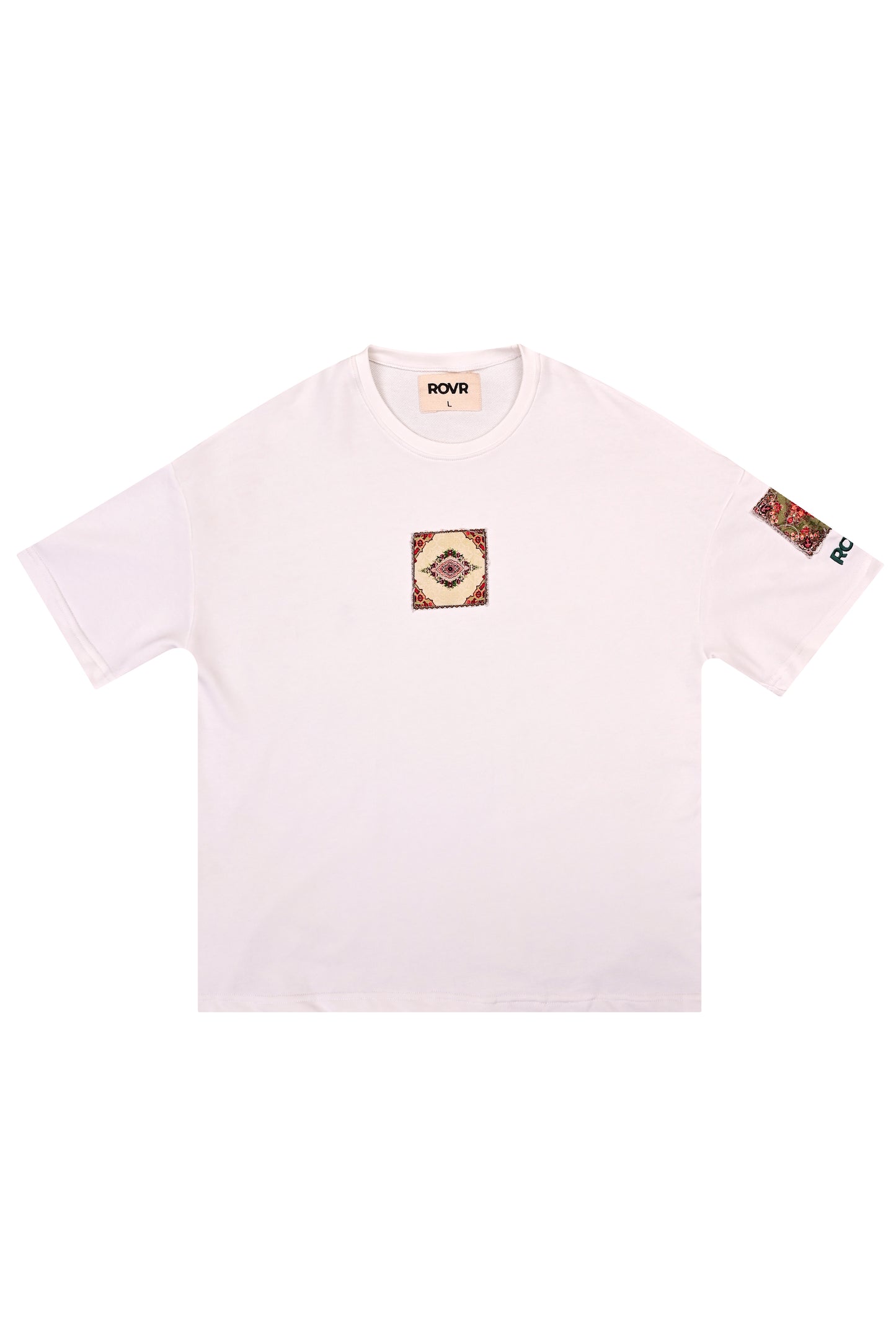 "GuardianEye" PatchWork OverSized t-shirt