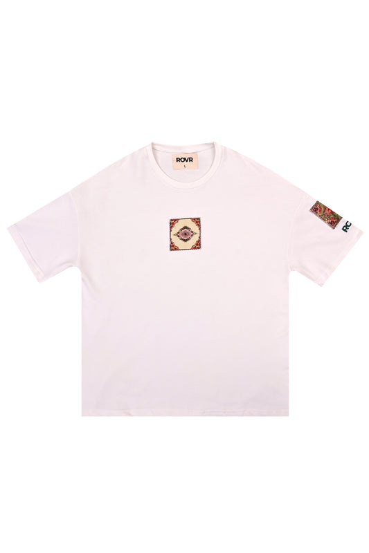 "GuardianEye" PatchWork OverSized t-shirt