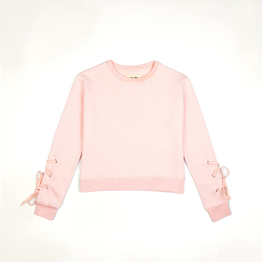 "BabyPink" Crop Sweatshirt