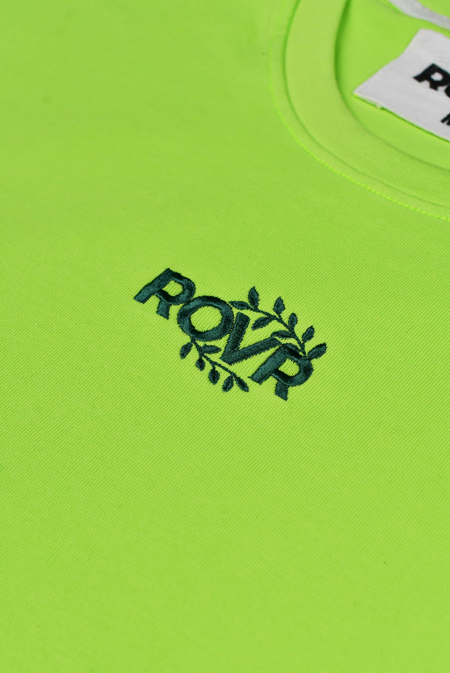 Lime Green Oversized Logo T-shirt